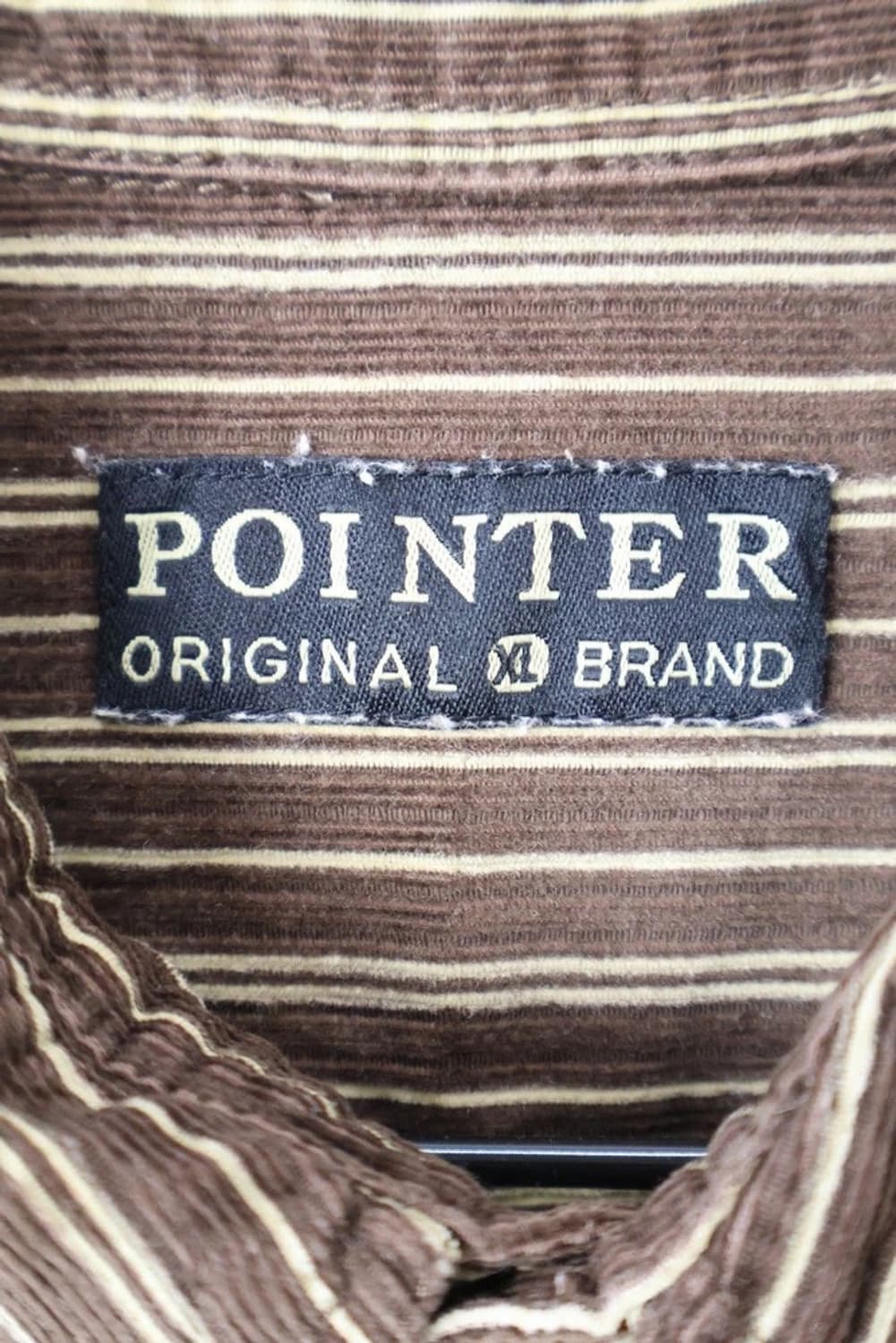 Pointer Brand Brown Stripe Work Shirt 상품이미지5