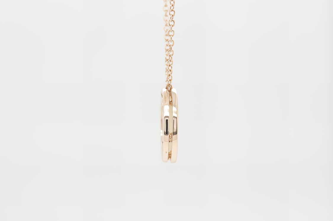 다미아니 디사이드 18K 핑크골드 천연다이아 자개 남녀공용 펜던트 목걸이 상품이미지3