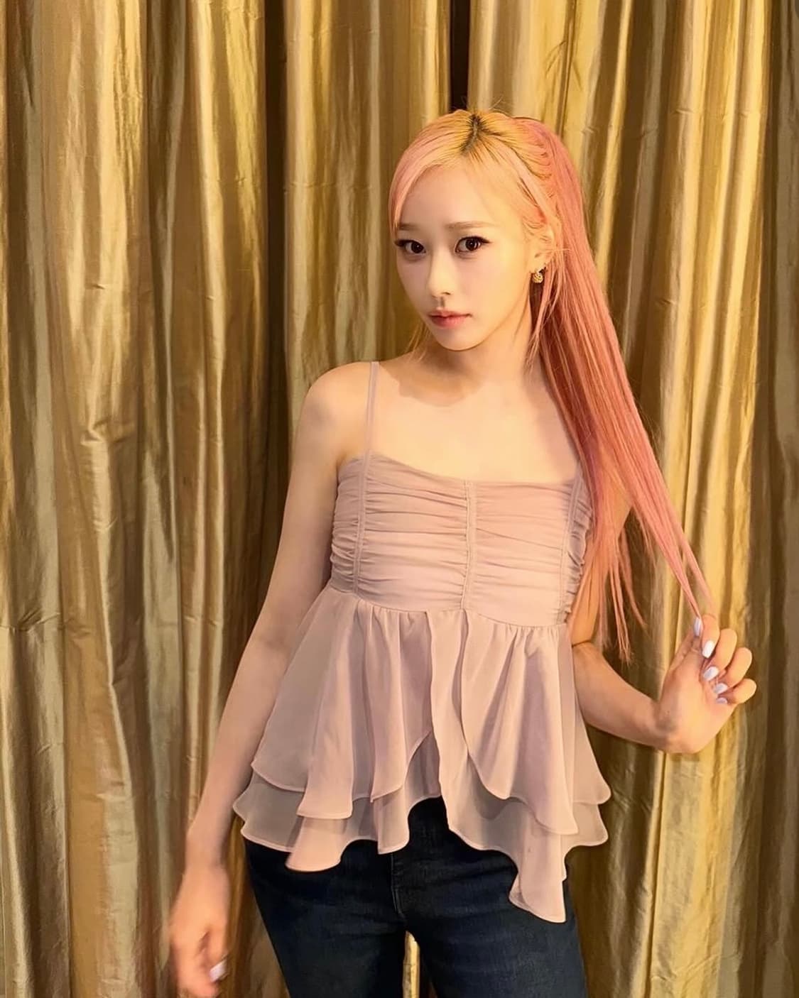 Angelnumber555 튤립 슬리브리스 상품이미지2