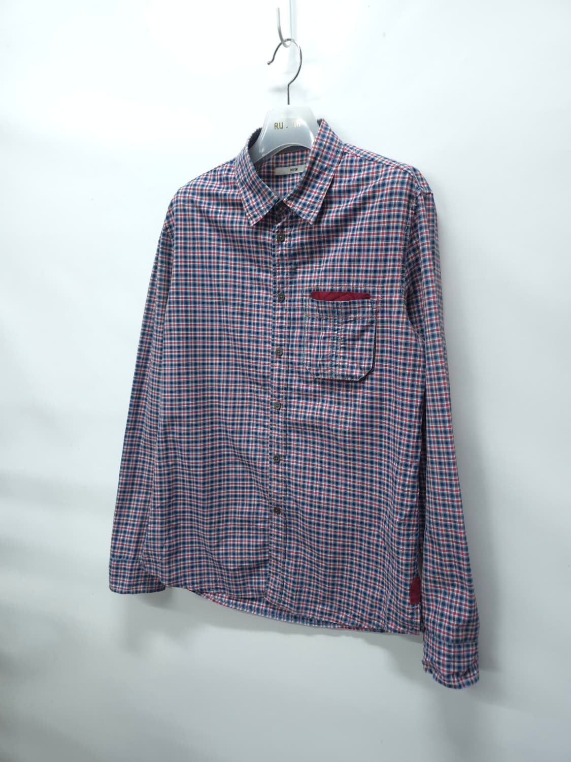 ​시스템 옴므(한섬) 남성 체크 봄가을 셔츠 (100) 상품이미지1