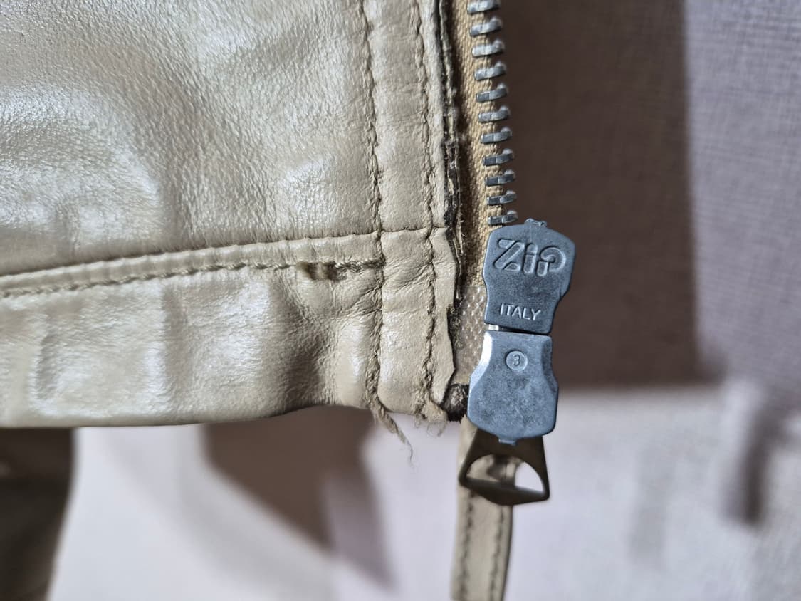 Armani Jean's 알마니 진 레더 자켓52(우리95 ~100) 상품이미지8