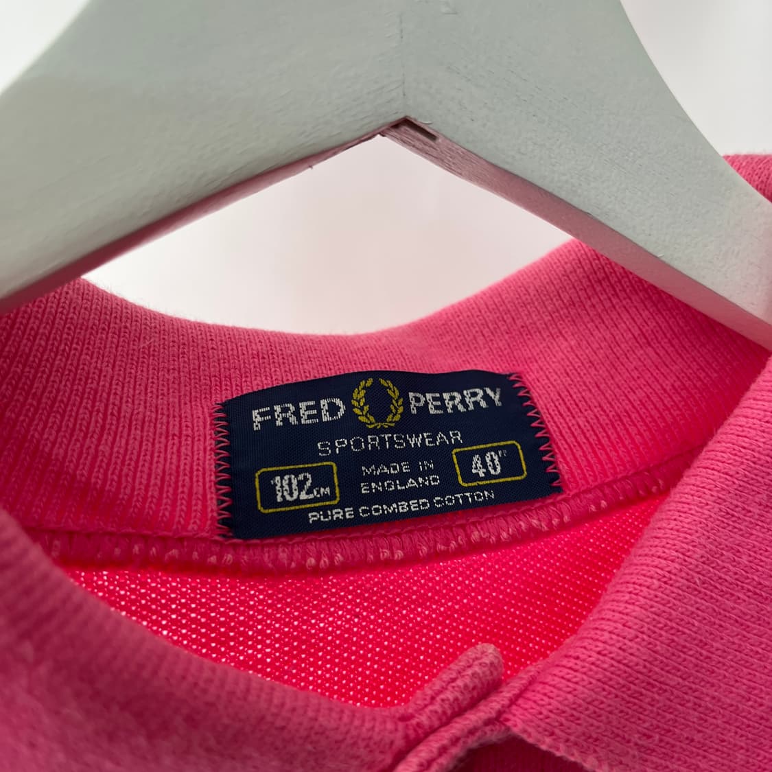 FRED PERRY 90's pk shirt 잉글랜드제 상품이미지9