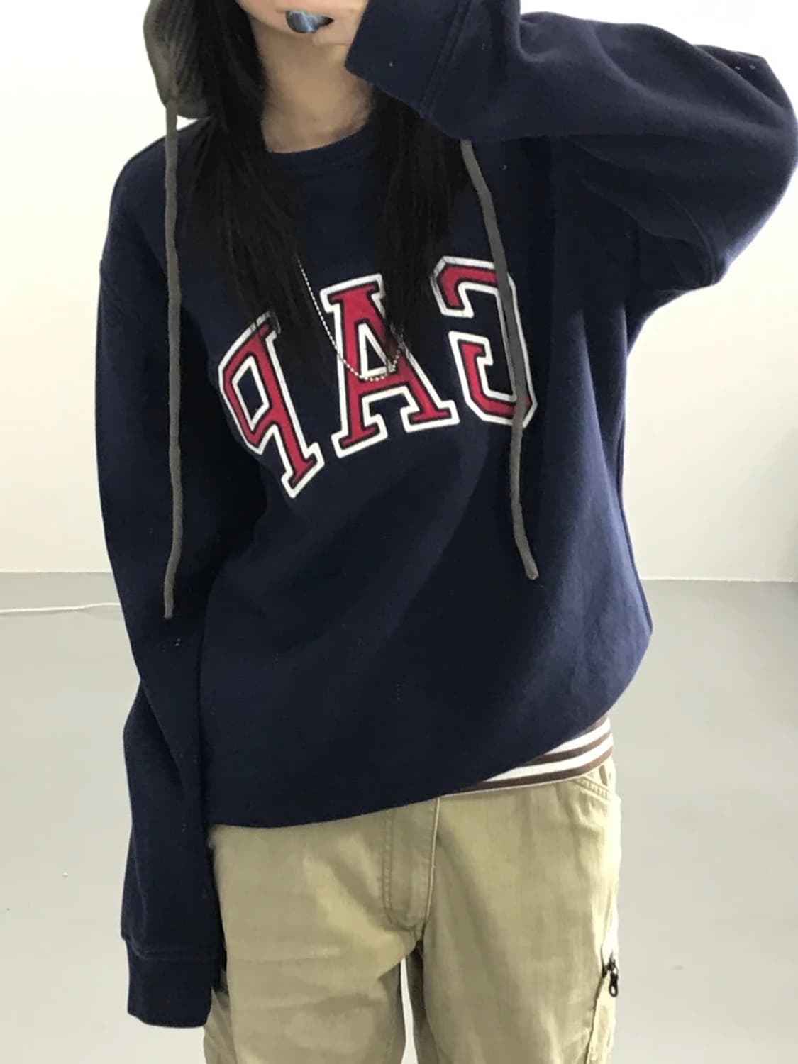 Old GAP Classic Arch Logo Sweatshirt 상품이미지2