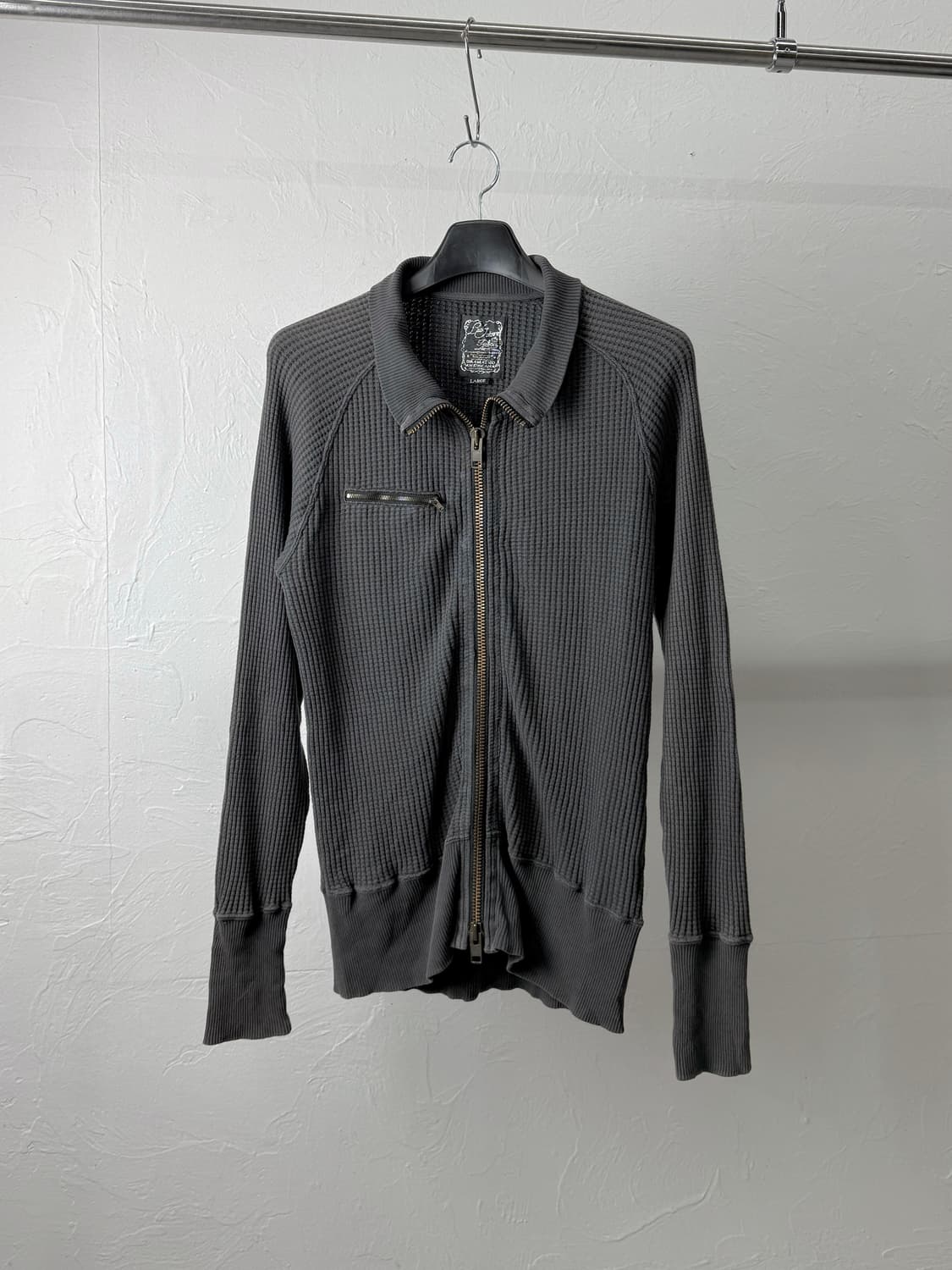 JPN 투웨이 와플 집업 상품이미지1