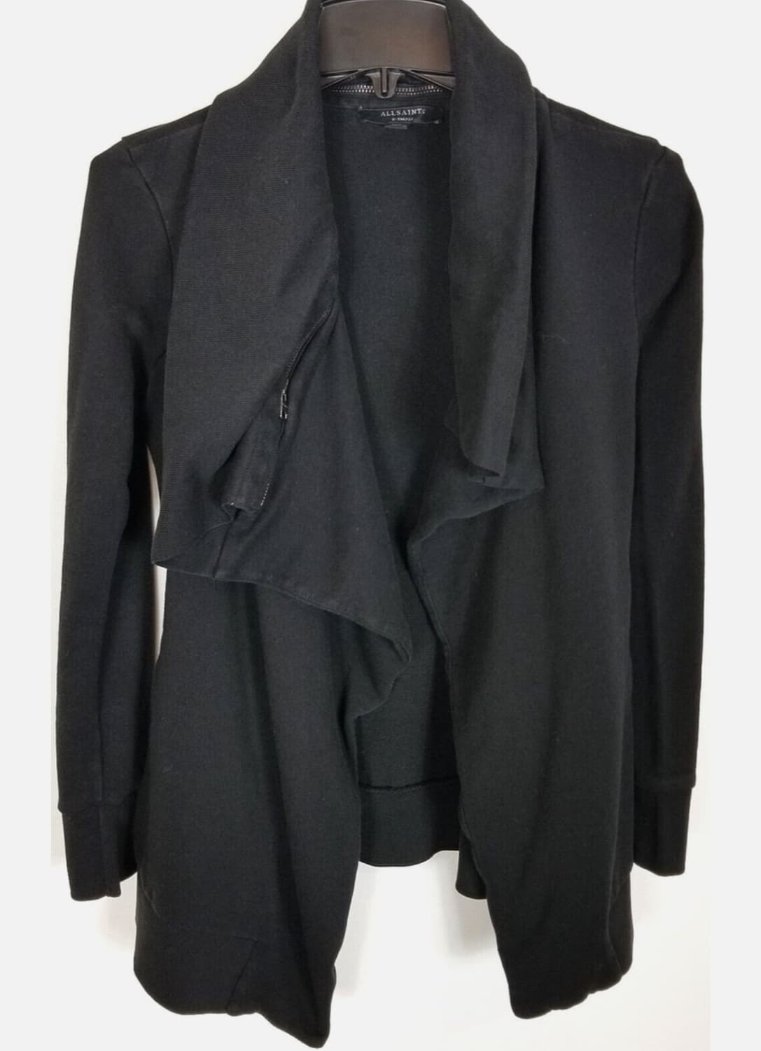 올세인츠 드레이프 지퍼 가디건 판매 상품이미지1