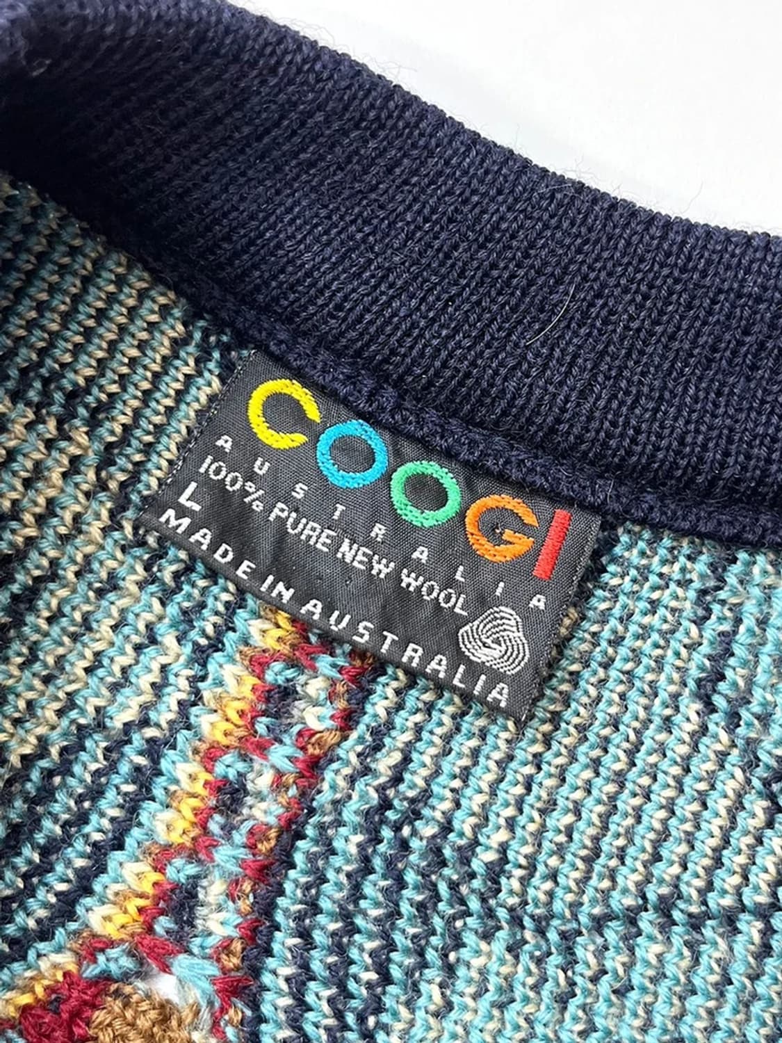 쿠지 CooGi 오스트레일리아 케이블 니트 PN4201 상품이미지5