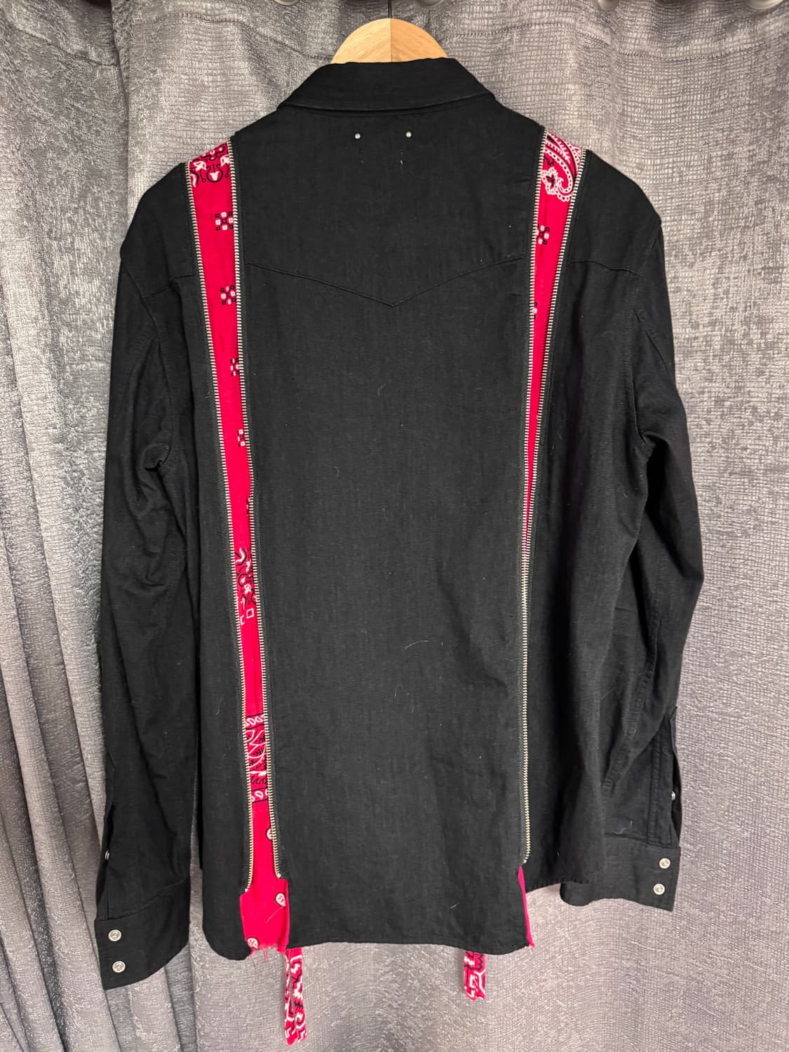 올드파크x마인데님 리메이크 셔츠 상품이미지2