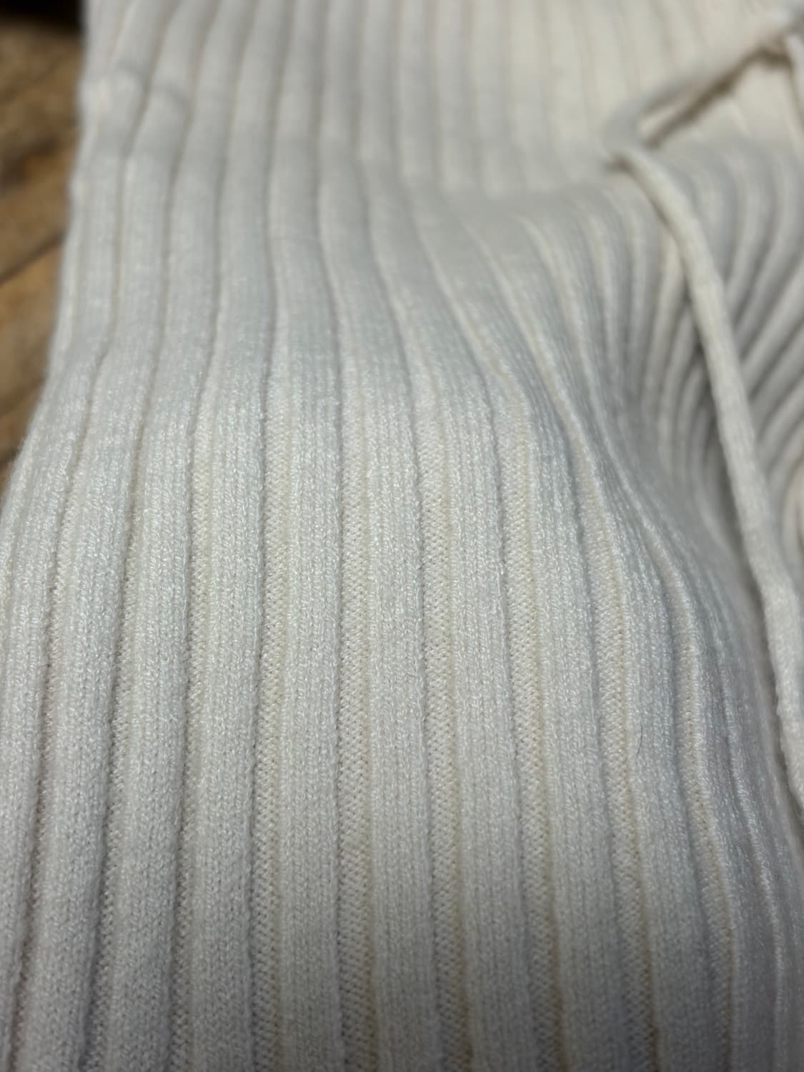 아워캐비넷 ribbon golgi knit 베이지 상품이미지5