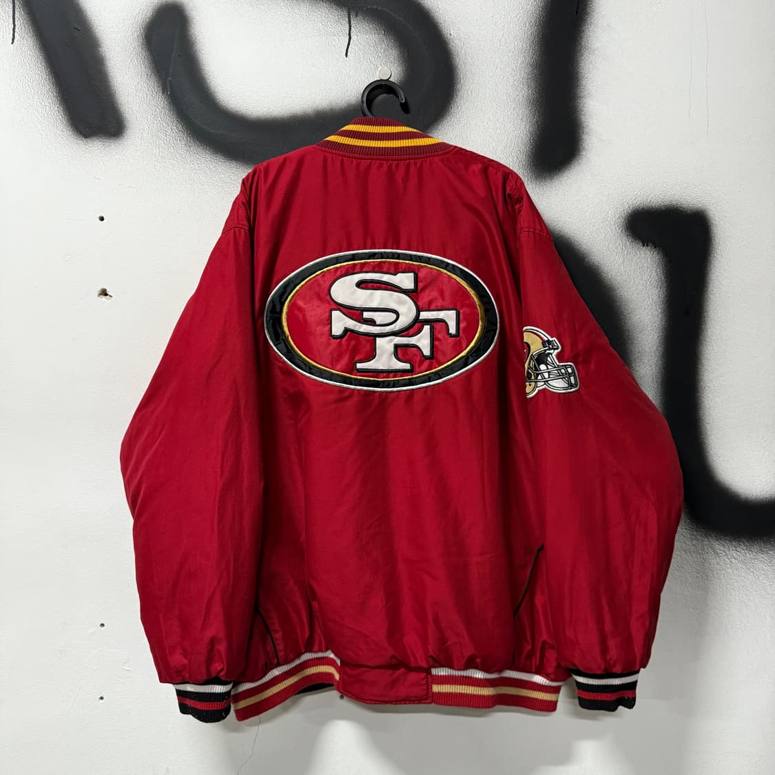 00s NFL 올드스쿨 빅사이즈 샌프란시스코 49ers 리버시블 자켓 상품이미지2
