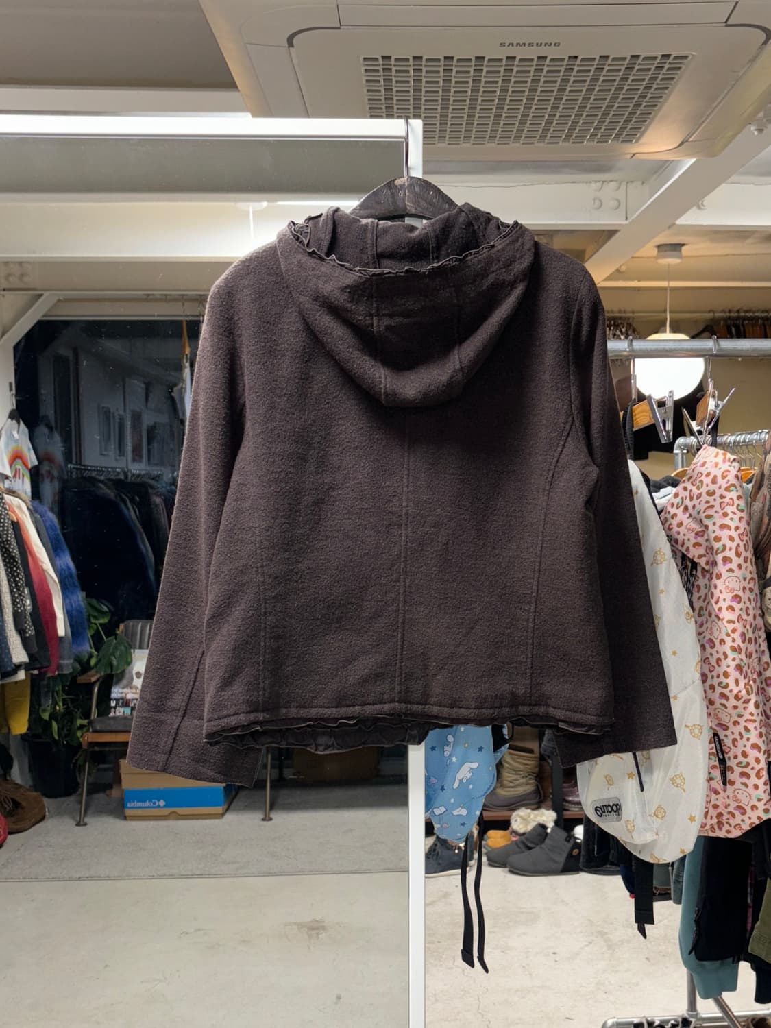 Ville d'azur 울 프릴 자켓 상품이미지3