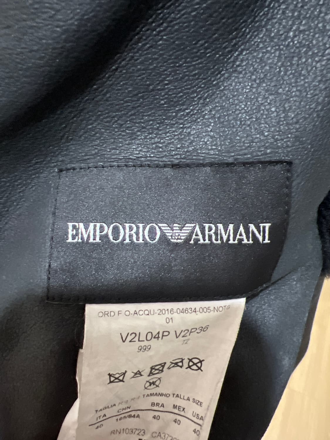 엠포리오알마니 리버시블 무스탕 상품이미지5