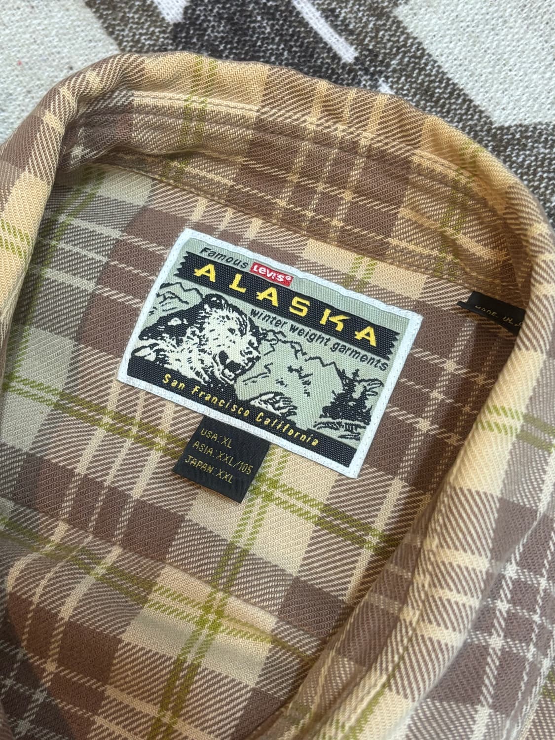 90s 리바이스 알래스카 셔츠 상품이미지3