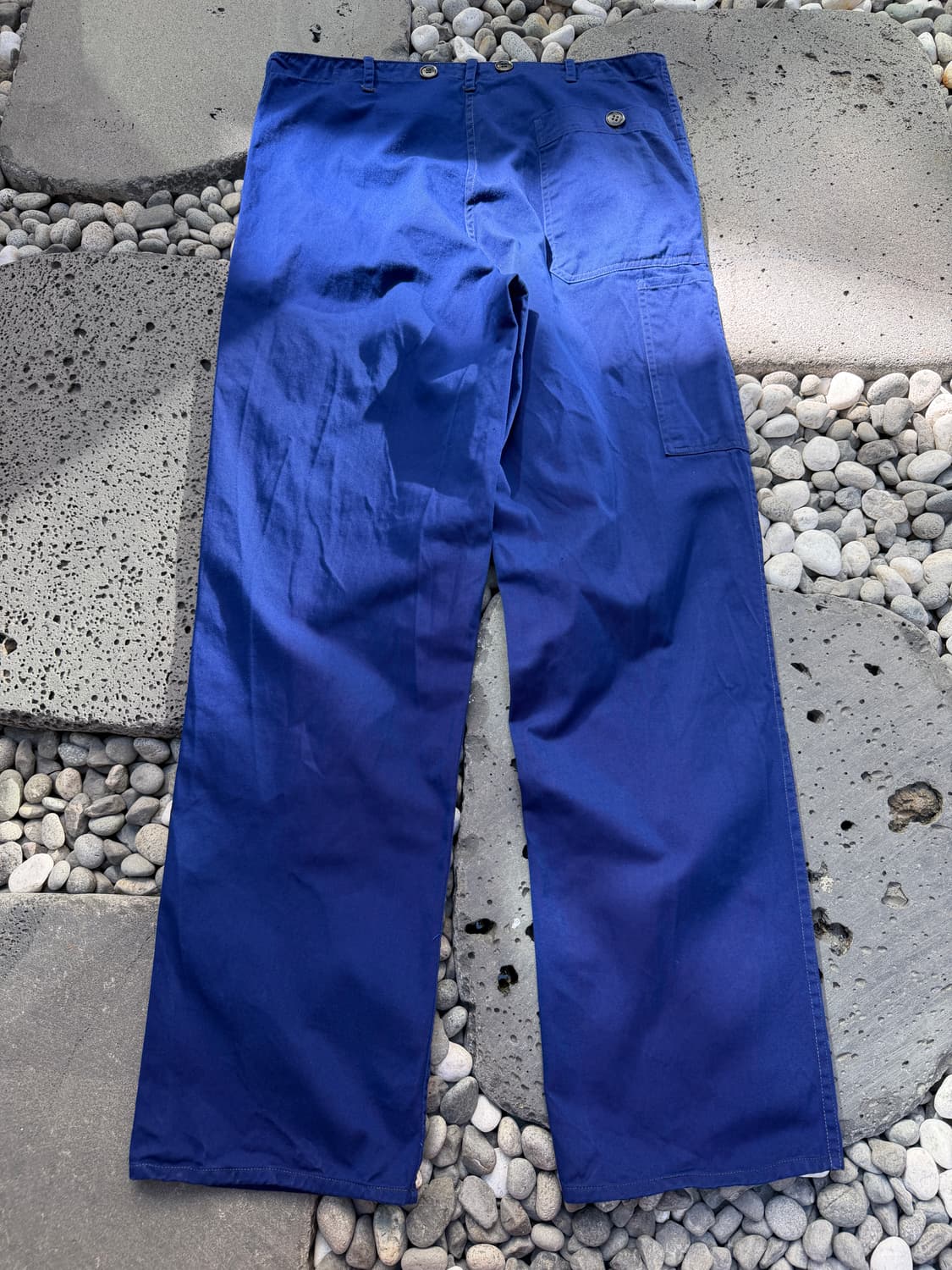 1980s FRIENDSHIP NAVY INK BLUE 프렌치워크팬츠 상품이미지2
