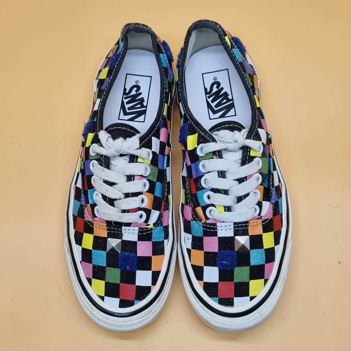반스 어센틱 믹스 체커보드 스니커즈250 상품이미지2