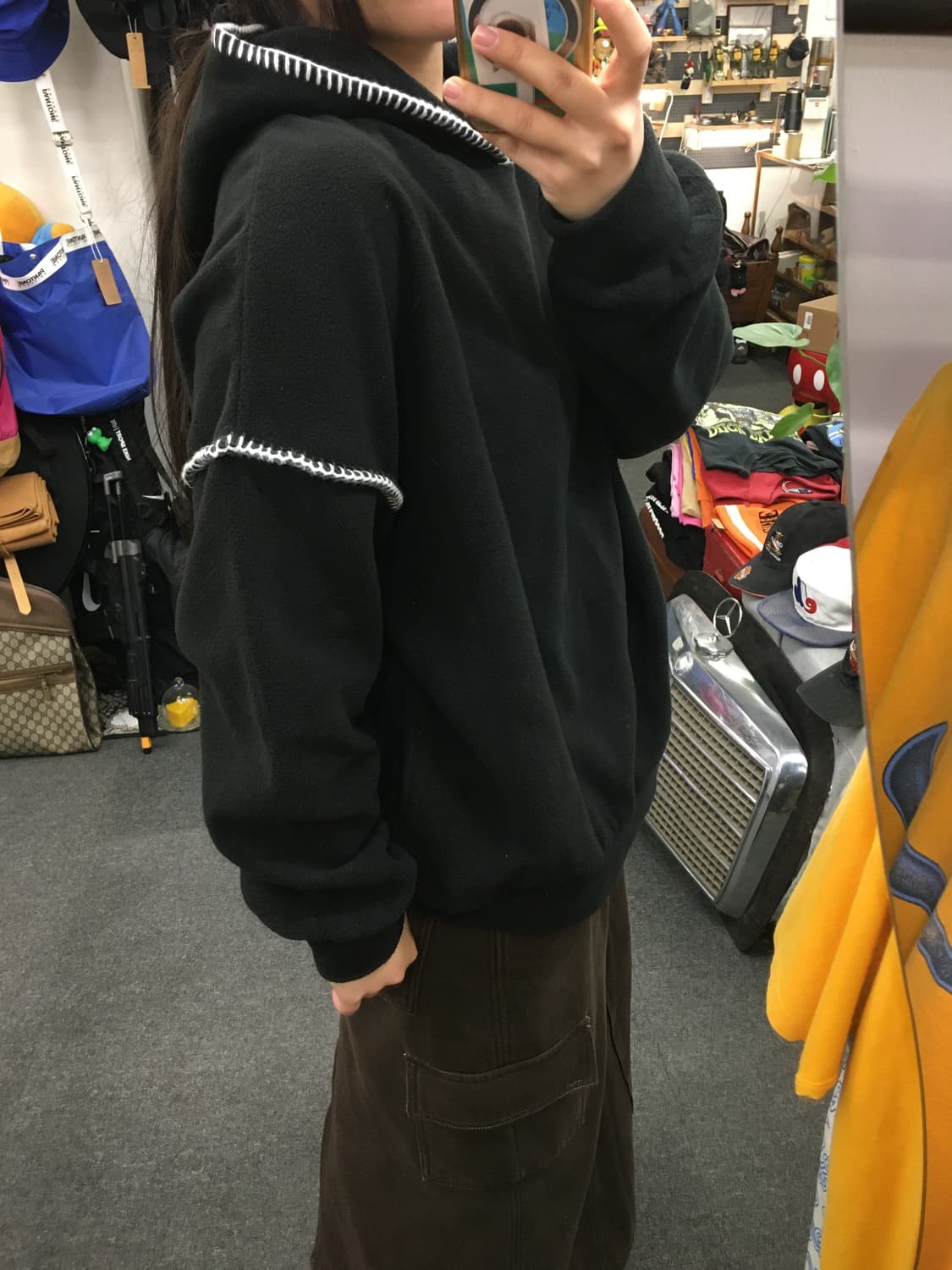 프릭스스토어 플리스 후디 상품이미지5