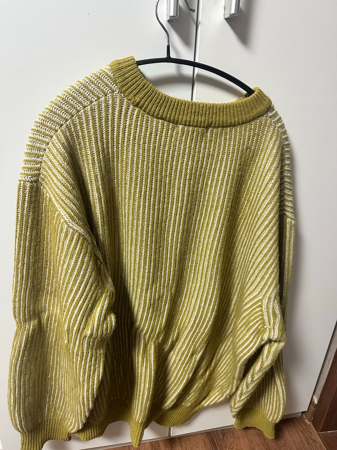 노란 니트 상품이미지3