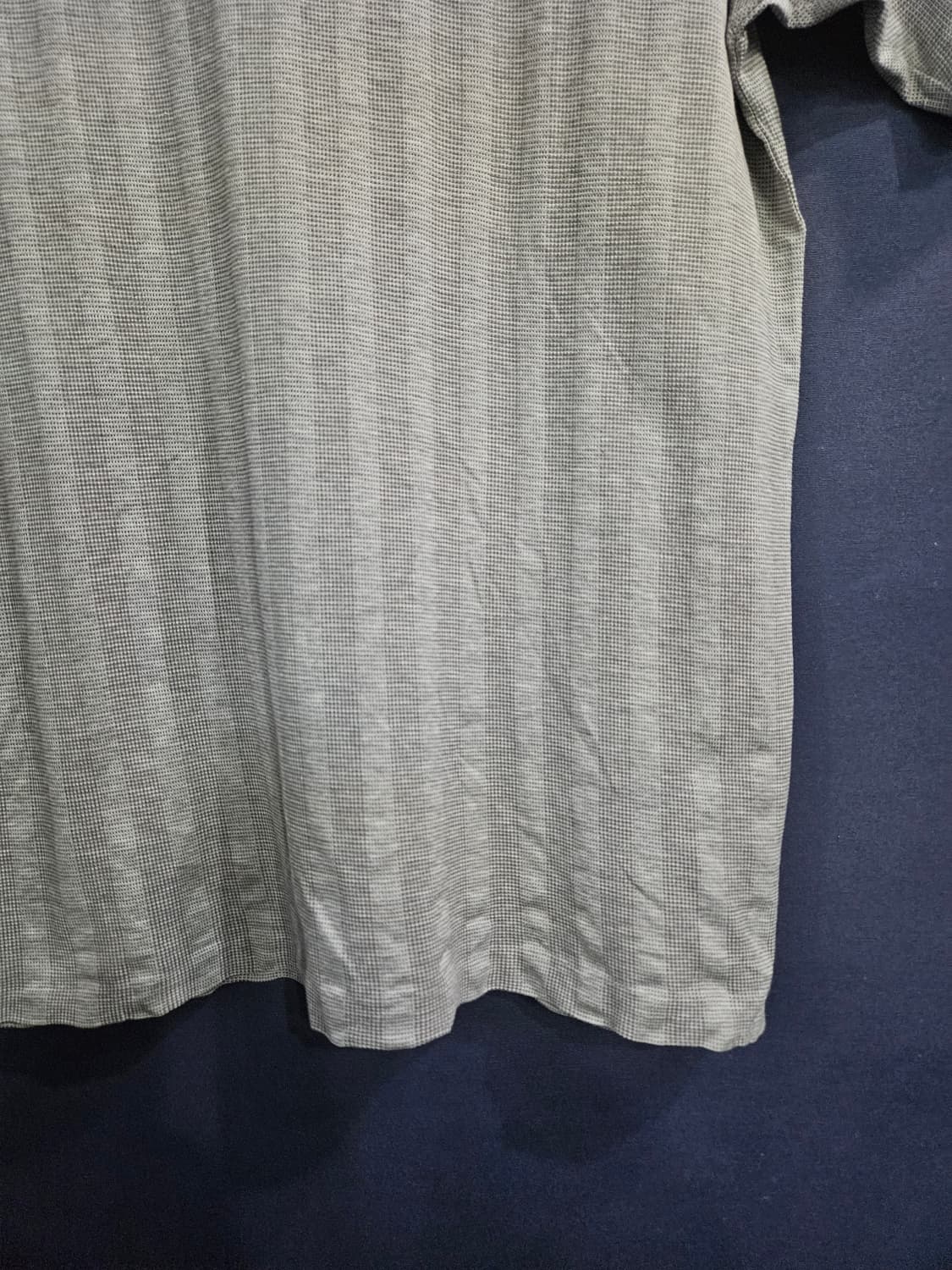 버버리 골프 멜란지 그레이 남성 100 골프 카라반팔티  상품이미지6