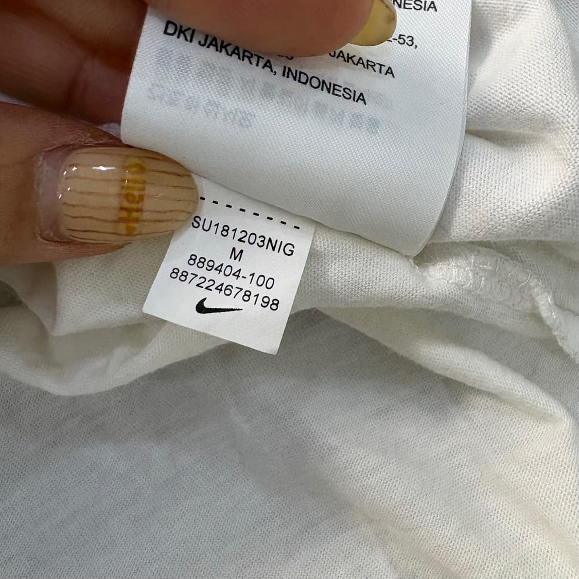 M 나이키 빅로고 반팔 티셔츠 0428J 상품이미지4