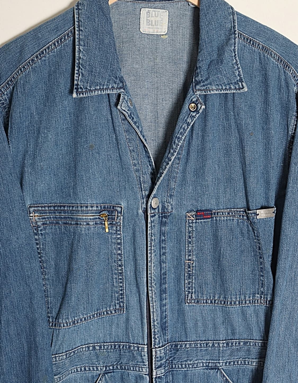  Old BLUE BLUE Denim All-IN-ONE [M] 상품이미지2