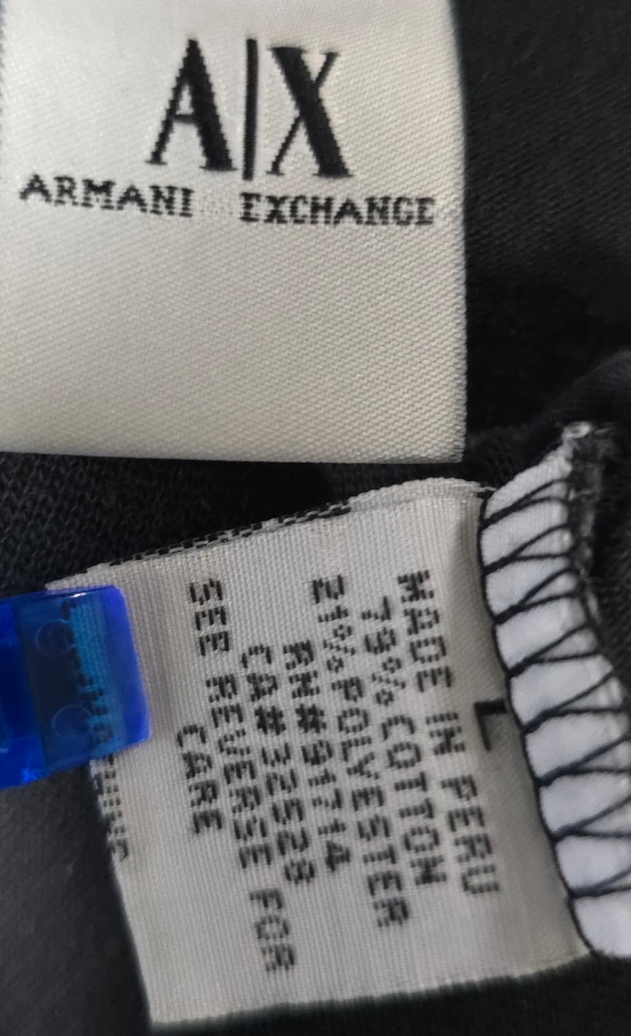 아르마니 익스체인지 AX 긴팔 티셔츠 기능성 슬림핏 남성 100 상품이미지8