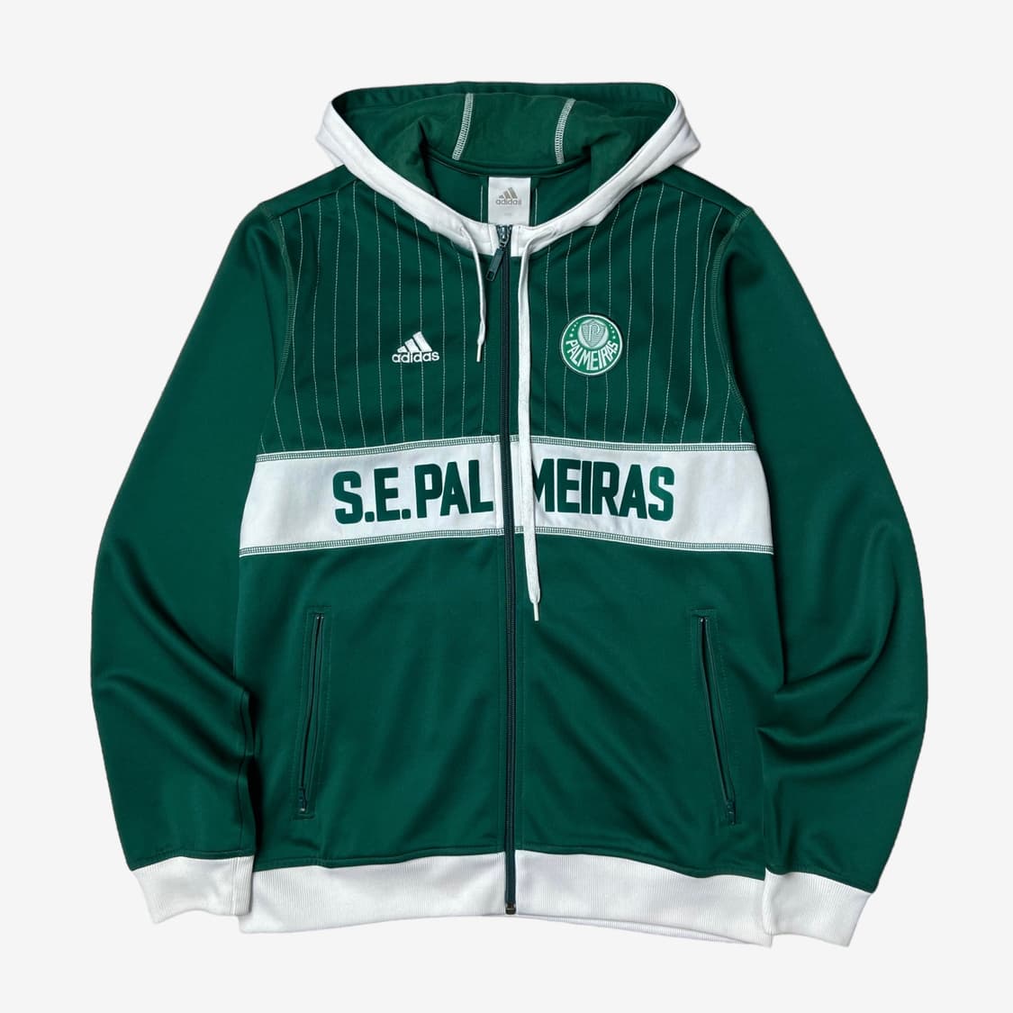 아디다스 그린 se palmeiras 후드 트랙탑 져지 상품이미지1