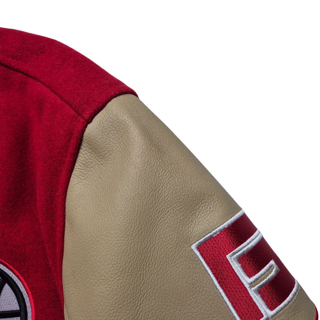 [S] 뉴에라x엑스라지 레더 바시티 자켓 상품이미지5