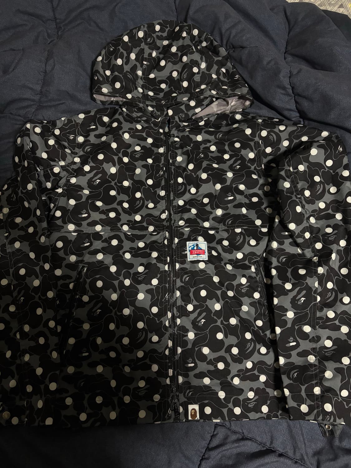 베이프 도트 바람막이 dot mountain jacket 판매합니다: 상품이미지1