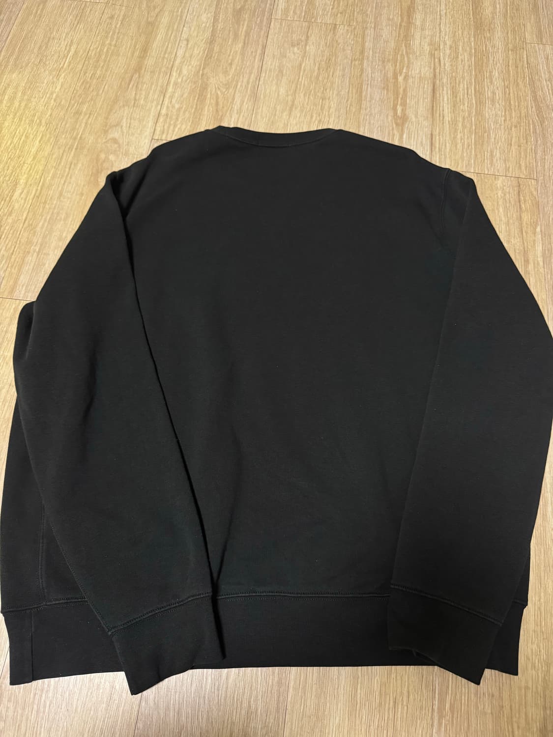 폴로 맨투맨 블랙 xl 상품이미지3