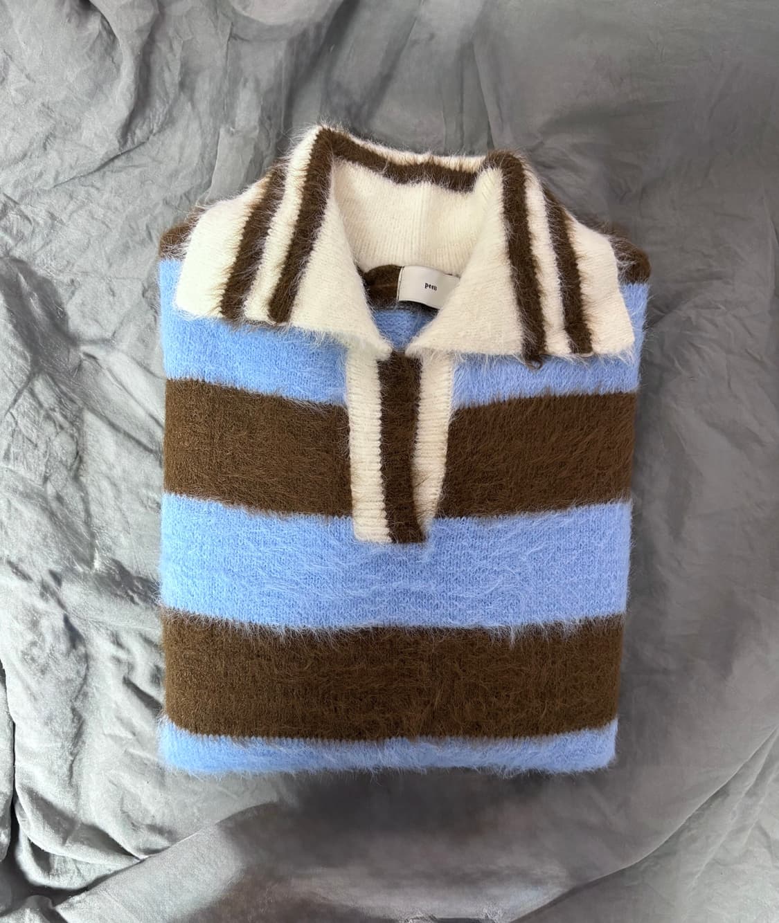 스트라이프 롱 니트 상품이미지6