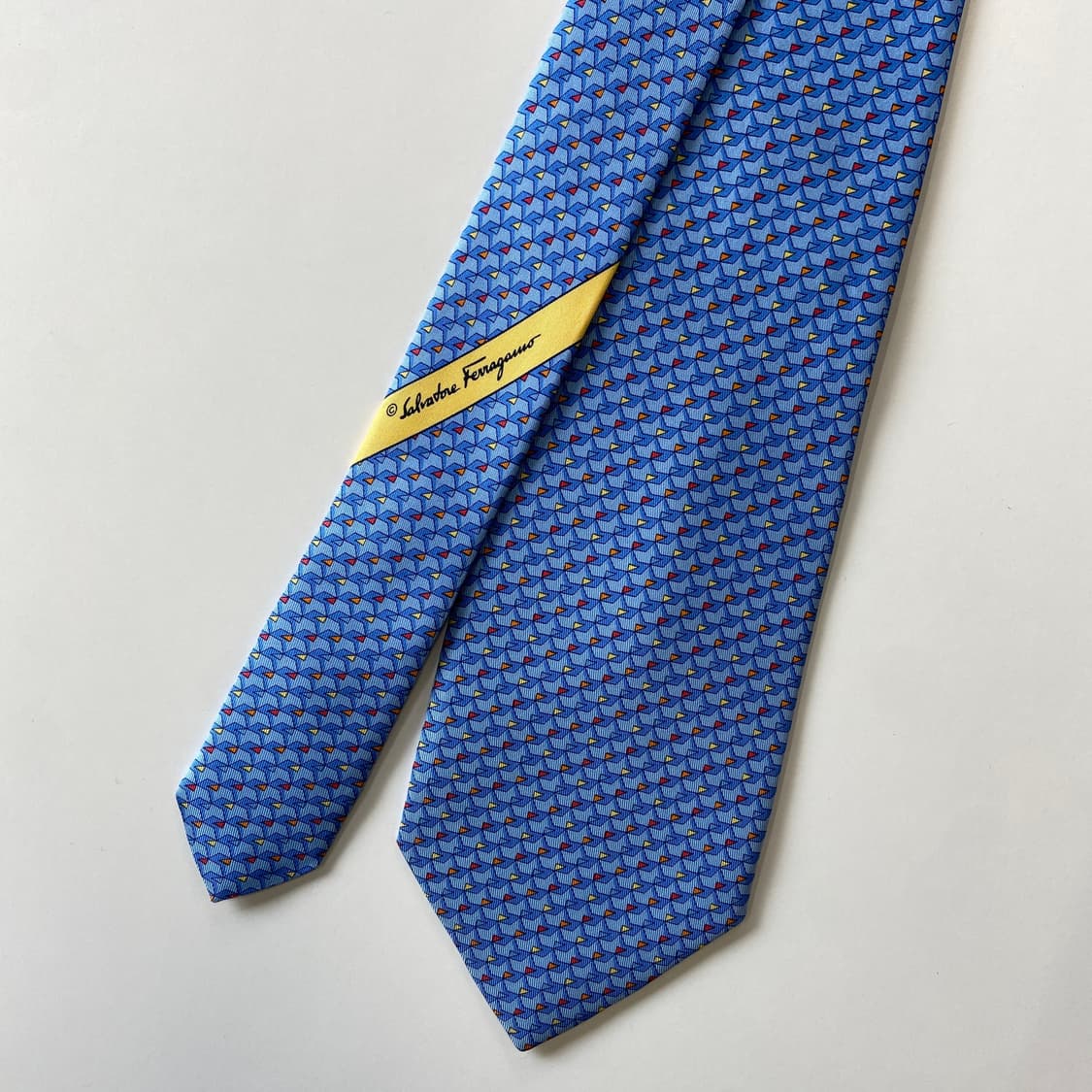 최상급 페레가모(Ferragamo) 명품 정품 넥타이 상품이미지2