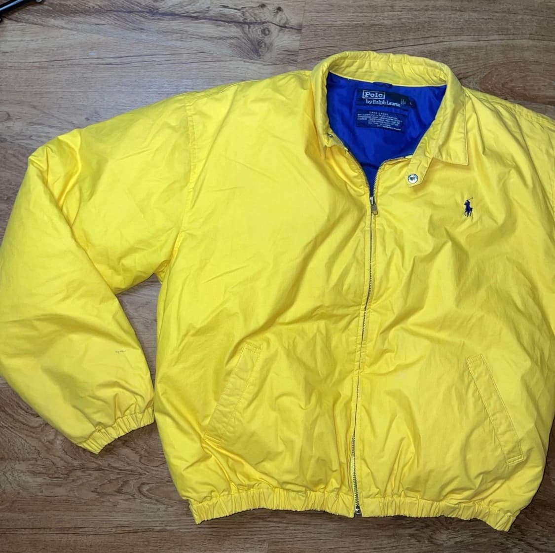 90s 폴로랄프로렌 푸퍼 패딩 (care label)  L   상품이미지2