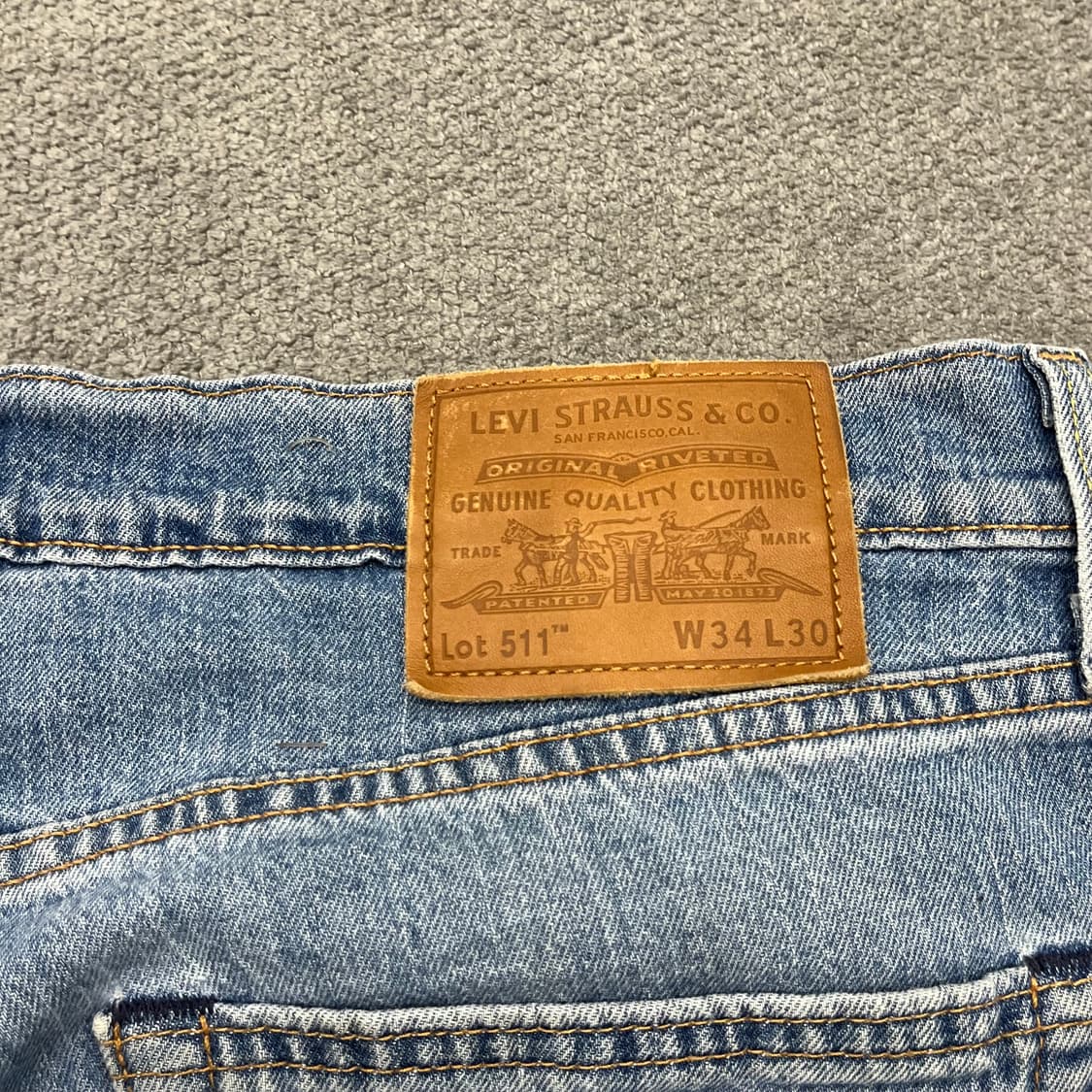 34 리바이스 511 데님팬츠 상품이미지8