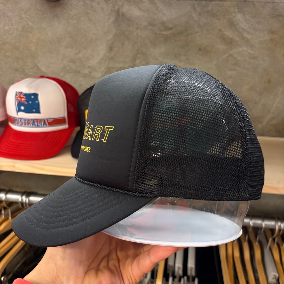 90s USA 빈티지 트러커 매쉬 볼캡 모자  상품이미지4