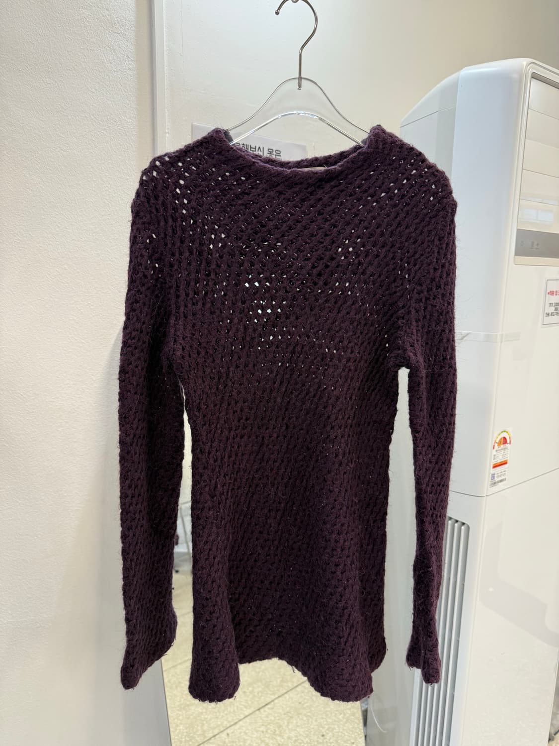 Aylesbury purple knit sweater   상품이미지1
