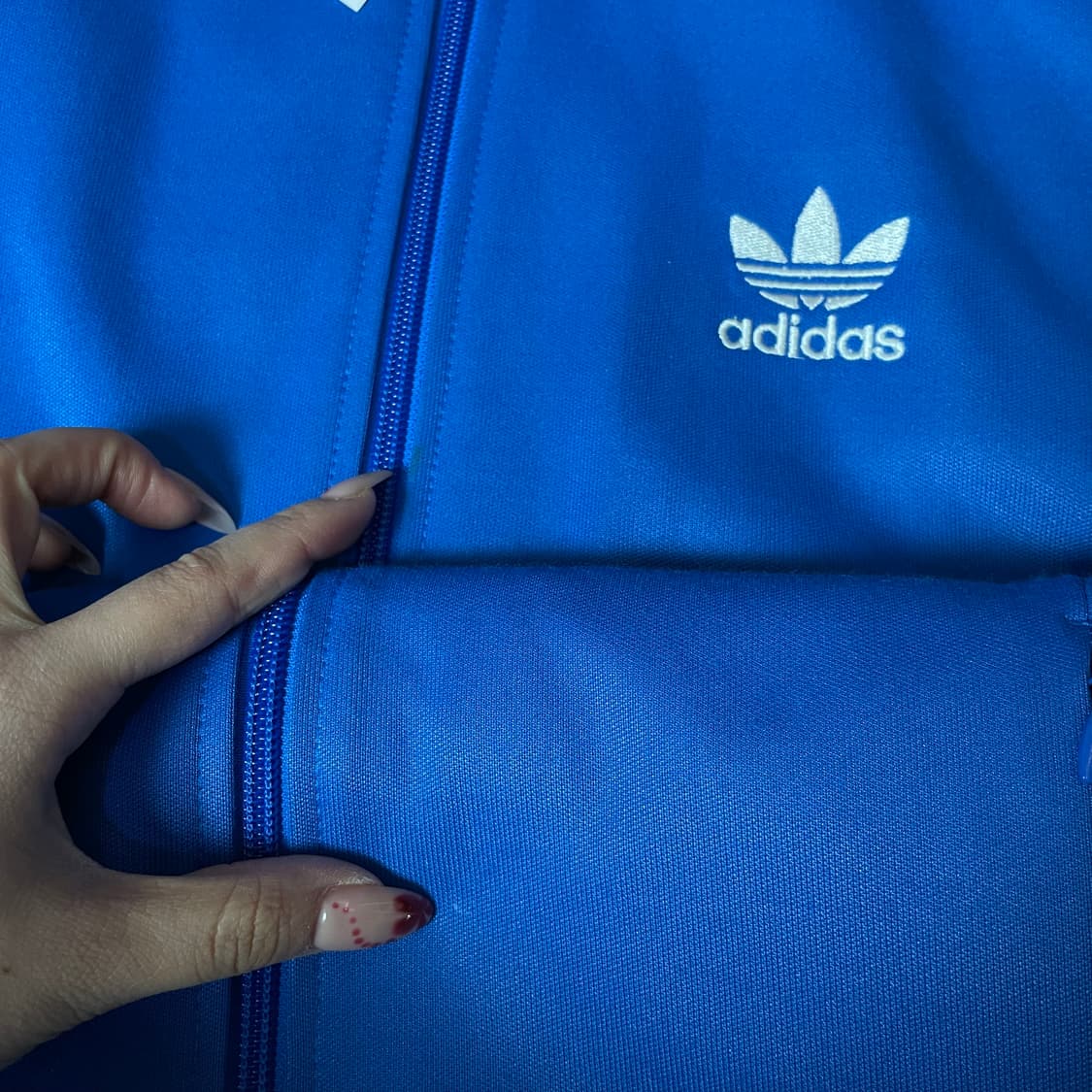 아디다스 유로파 블루 트랙탑 져지 100 상품이미지6