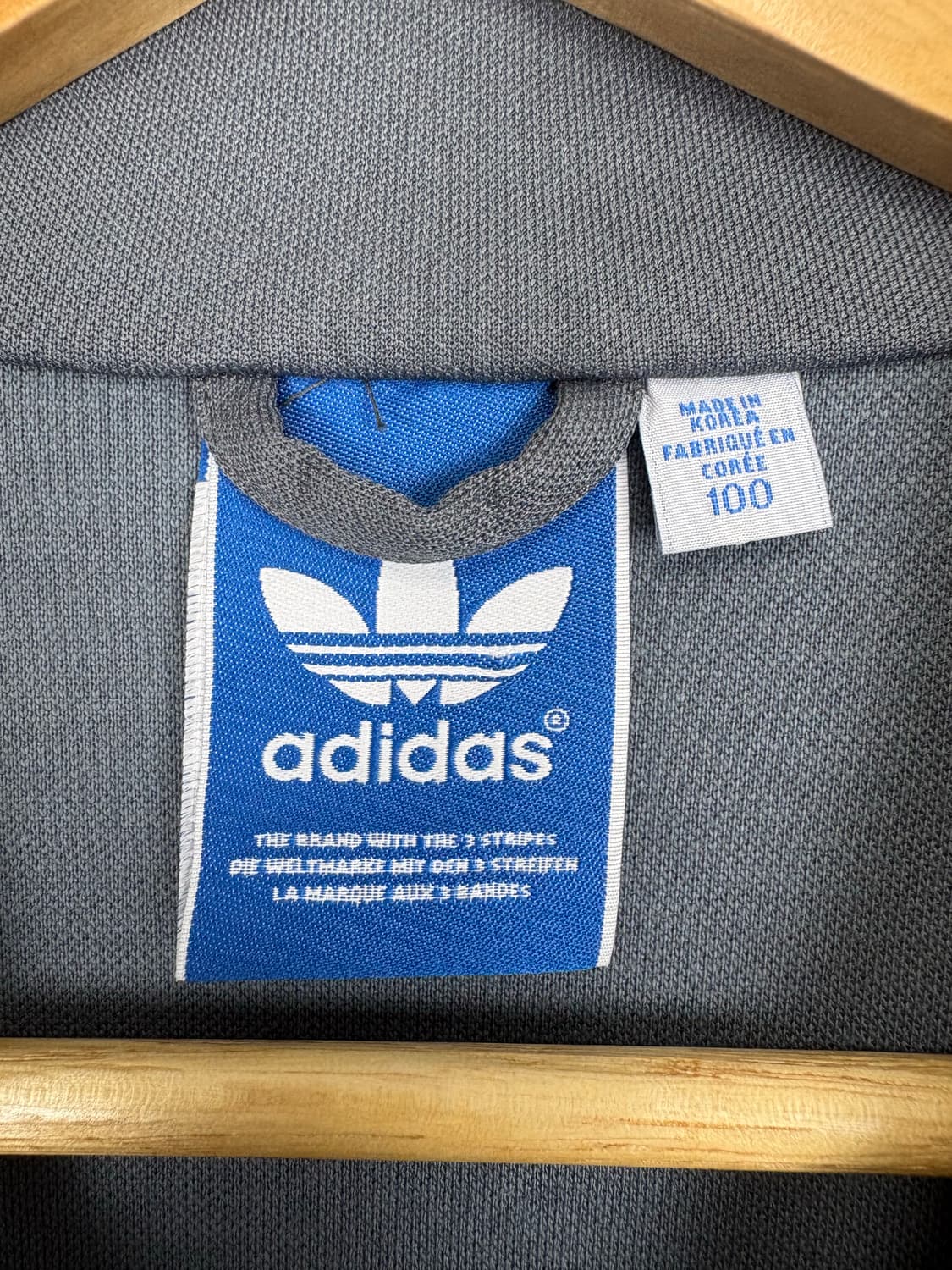 아디다스 유로파 그레이 형광 트랙탑 져지 상품이미지5