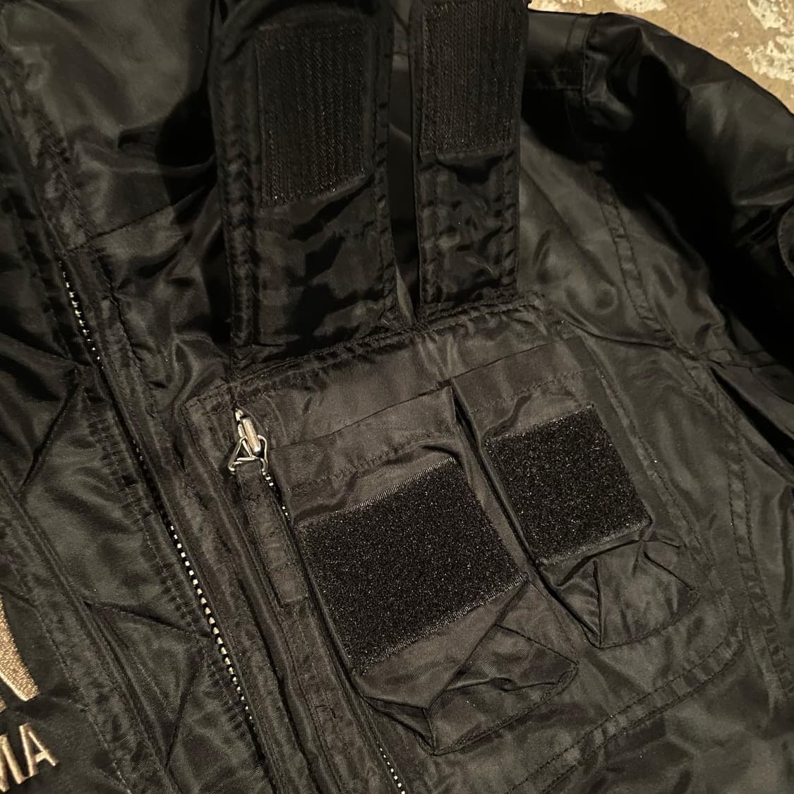 옐로우콘 패딩 봄버 자켓 (105) 상품이미지5