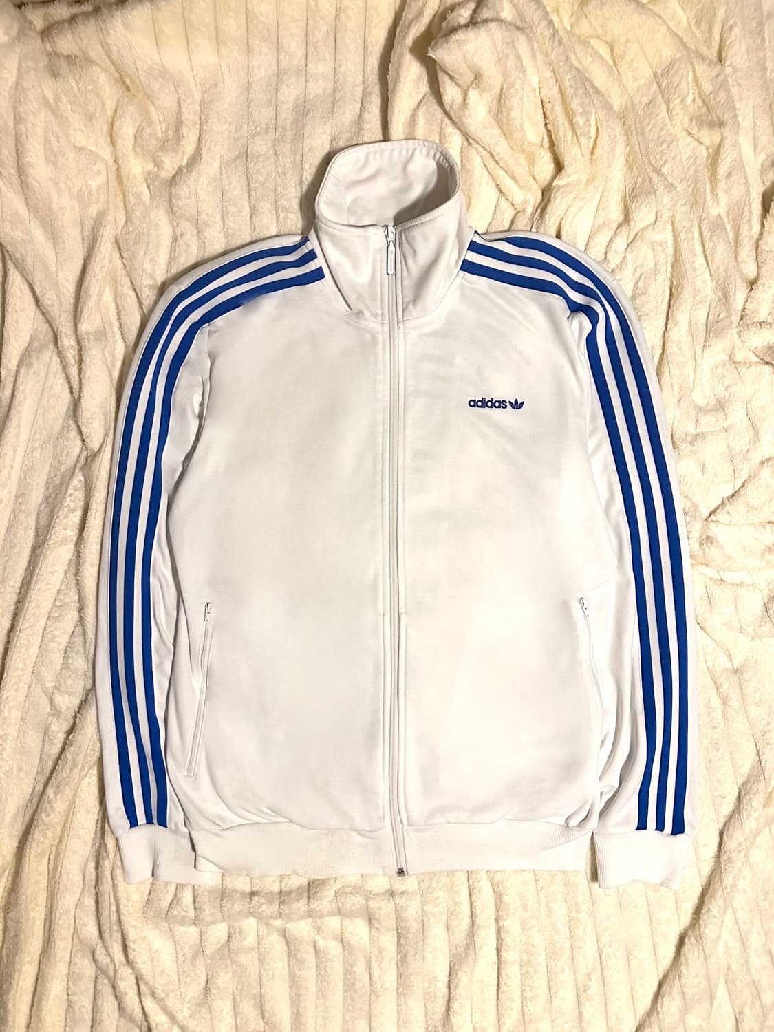 초레어 아디다스 베켄바우어 포카리 흰파 져지 M 상품이미지1