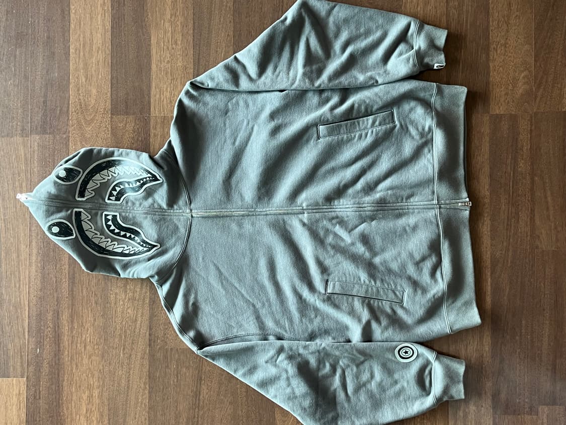 BAPE Hand Drawn Face Relaxed Fit Shark 상품이미지7