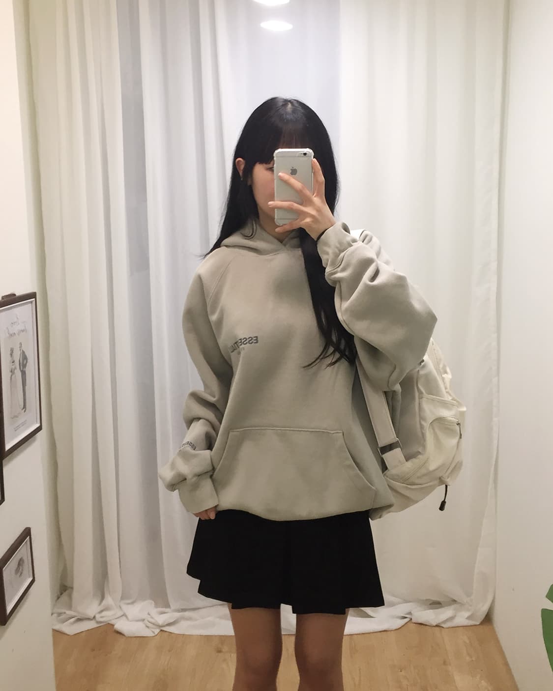 Unisex Fear of God Essentials Hoodie 105 상품이미지2