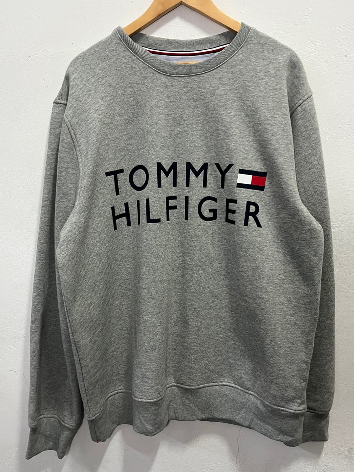 타미힐피거 그레이 맨투맨 XL 상품이미지4