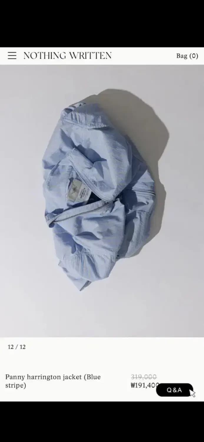낫띵리튼 Panny harrington jacket Blue stripe 상품이미지3