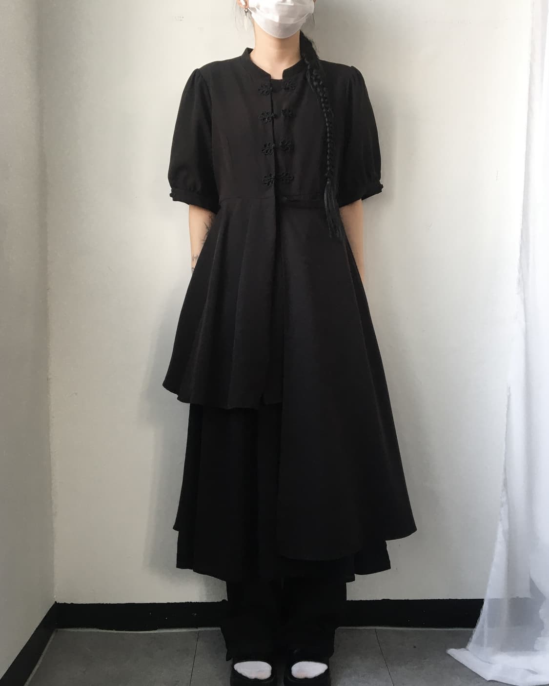 Wrap layered qipao onepiece 상품이미지7