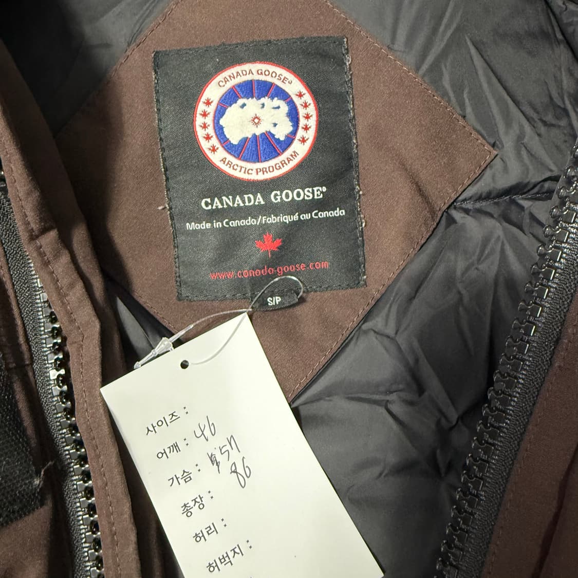 캐나다구스 랭포드 파카 다크브라운  상품이미지9