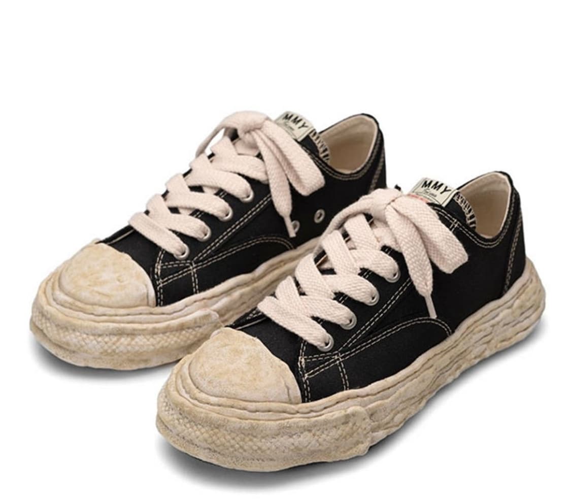 미하라야스히로 피터슨23 OG 솔 가먼트 다이드 캔버스 컨버스 스니커즈 상품이미지1