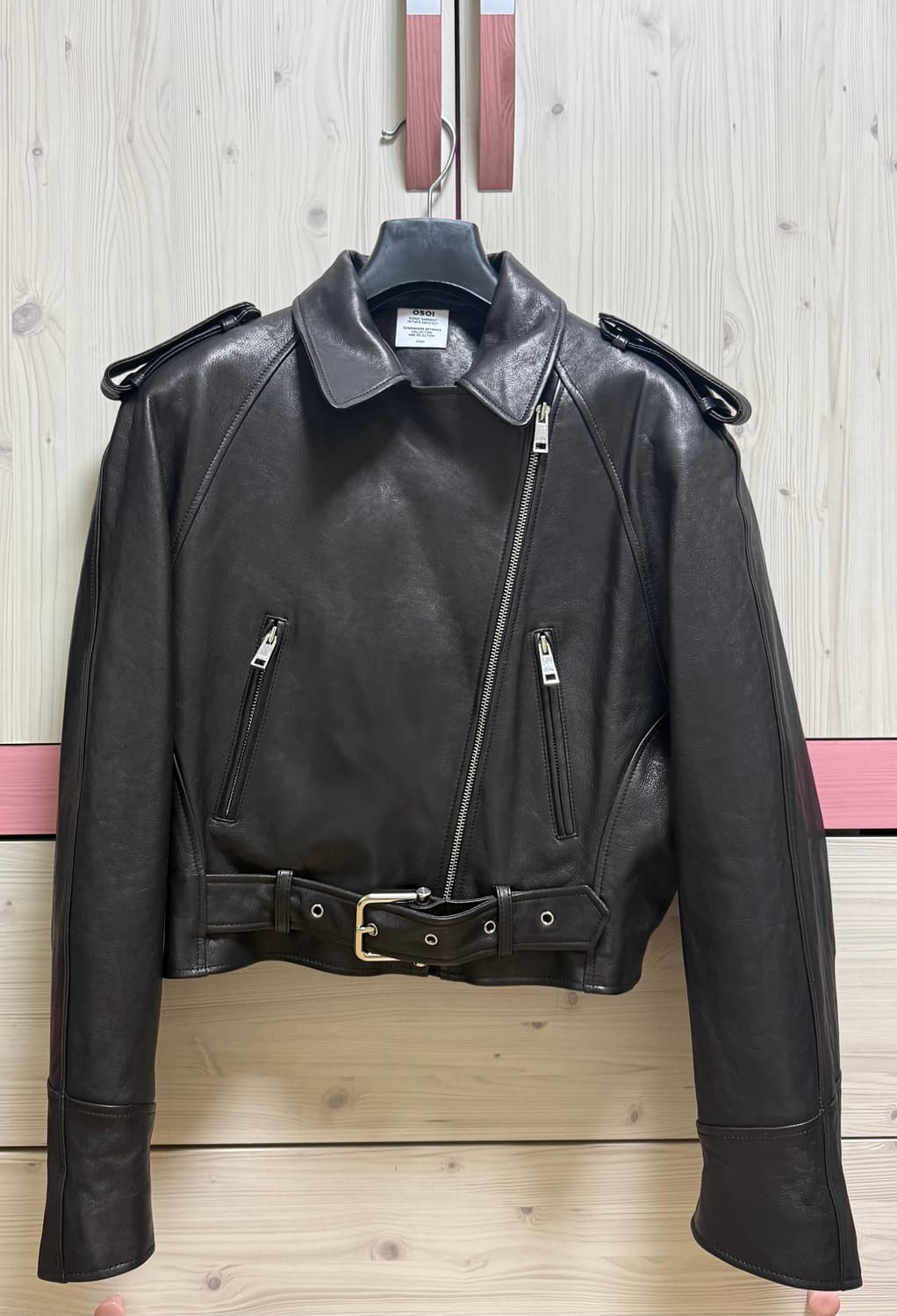 OSOI 라이더 가죽 자켓 상품이미지5