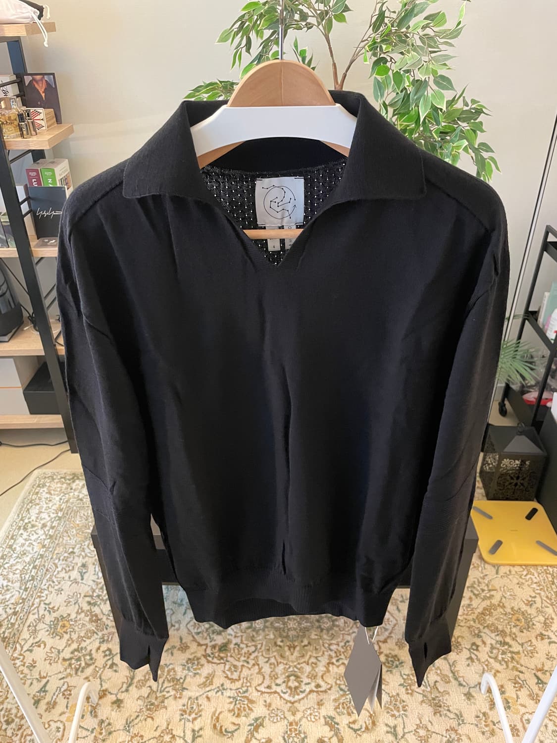 골드윈 0 엔지니어드 레이어 니트 탑 상품이미지1