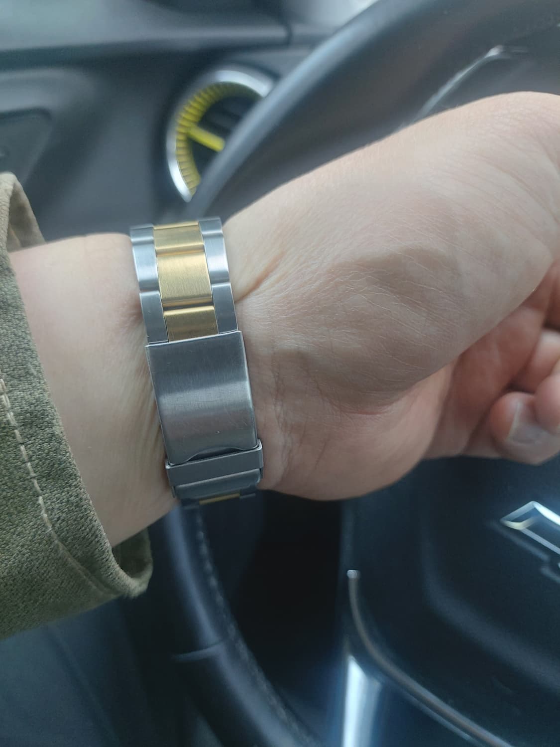 빈티지 콤비 메탈 시계 상품이미지4