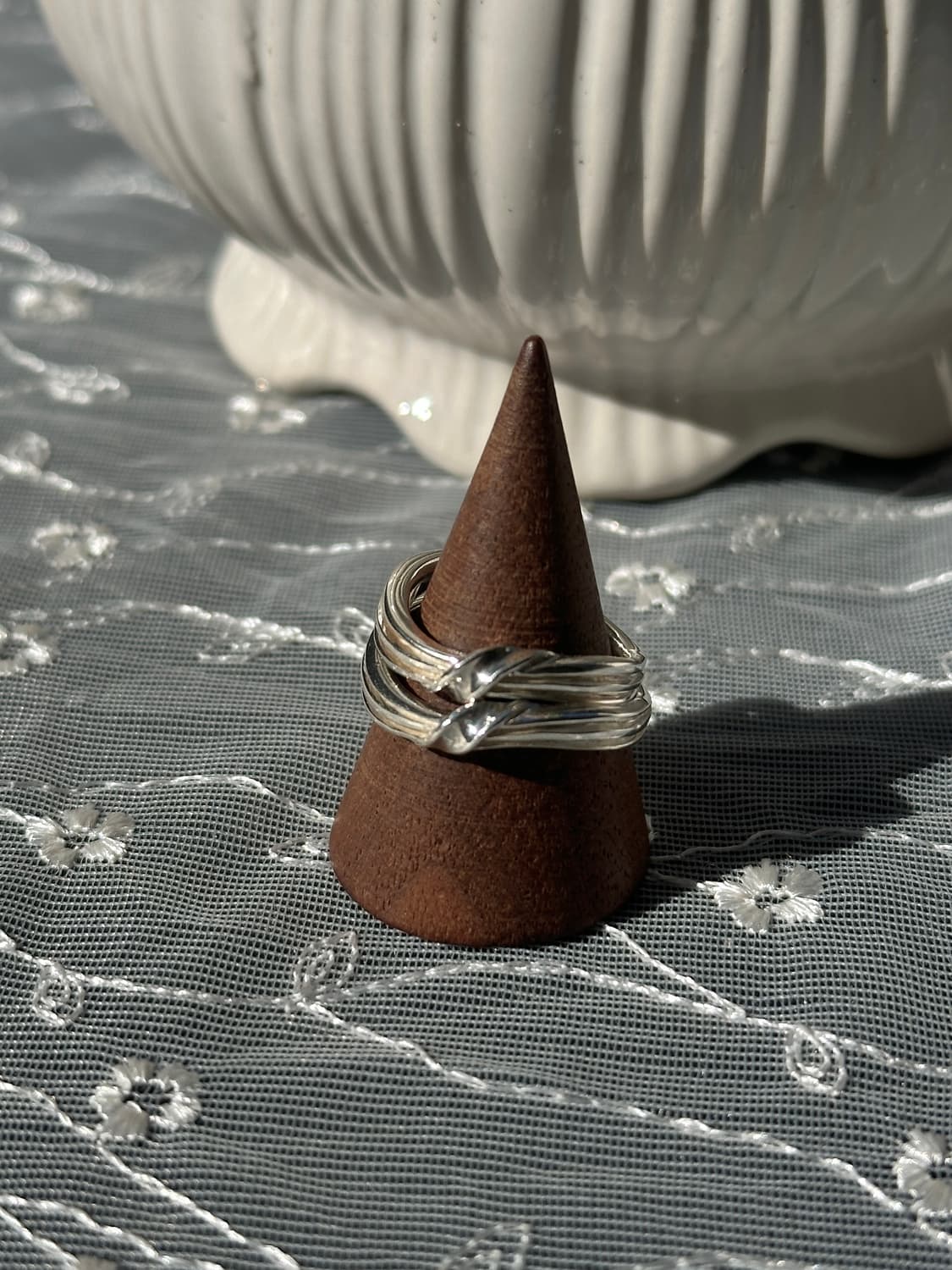 Minimal Wave Twist 925Silver Ring 상품이미지2