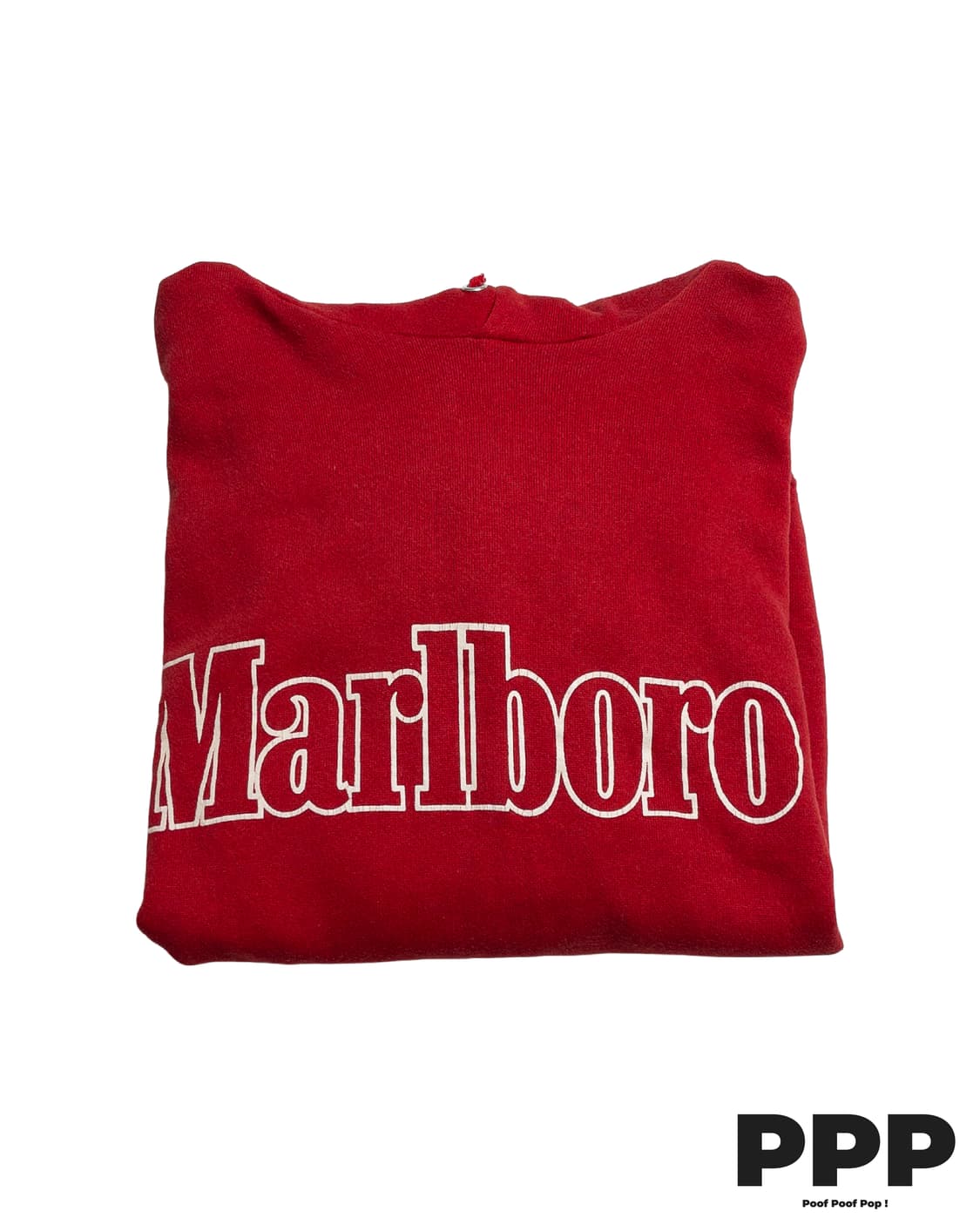 90's Marlboro 빈티지 말보로 후드 레드 상품이미지3